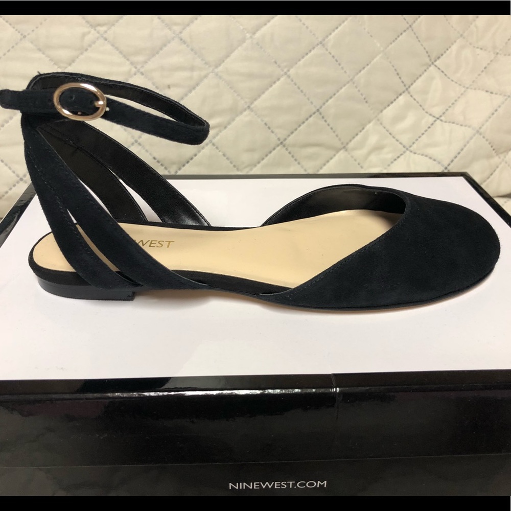 Nine West Begany Flat Suede